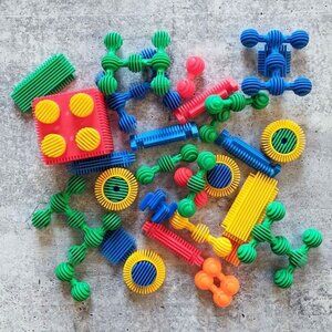 Vintage Lakeshore Learning Tip Top Toys SPACE LINKS montessori